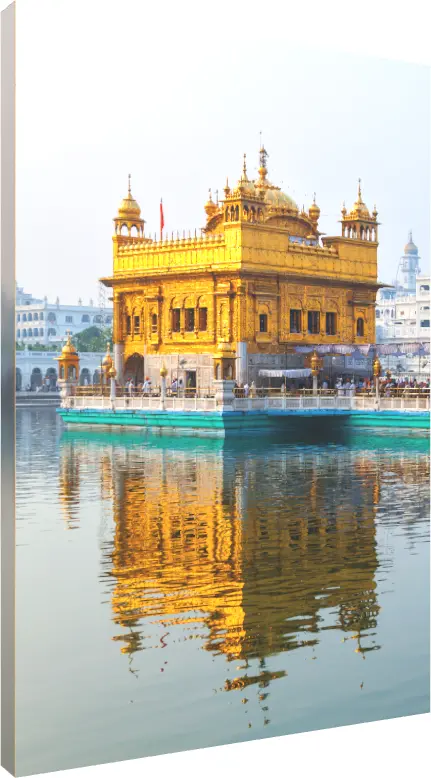 Majestic Golden Temple Amritsar Wall Art | PrintPosters.in